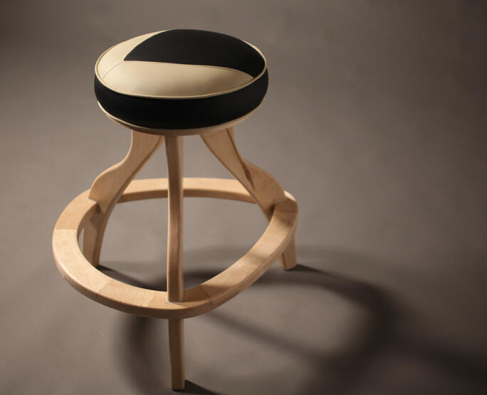 Guitar stool I designed in grad school. (2018)