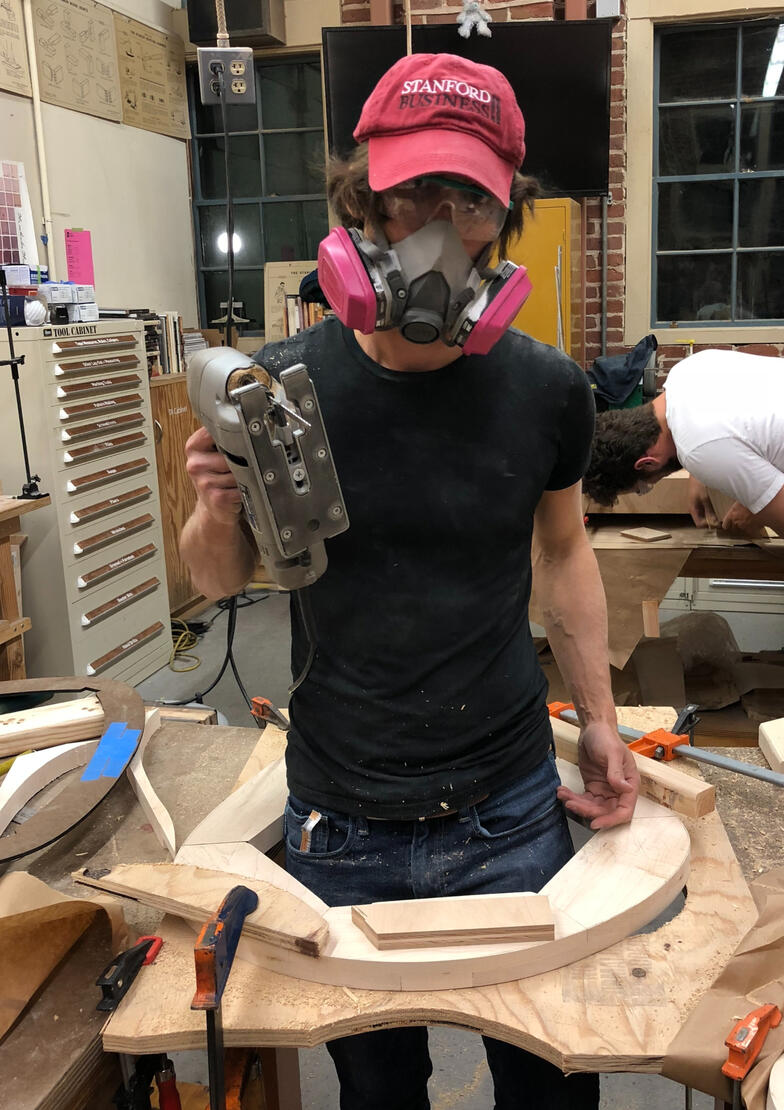 Building the Guitar Stool (2018)