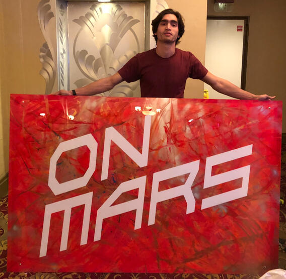 A solo art piece for the GSB Show (2018)